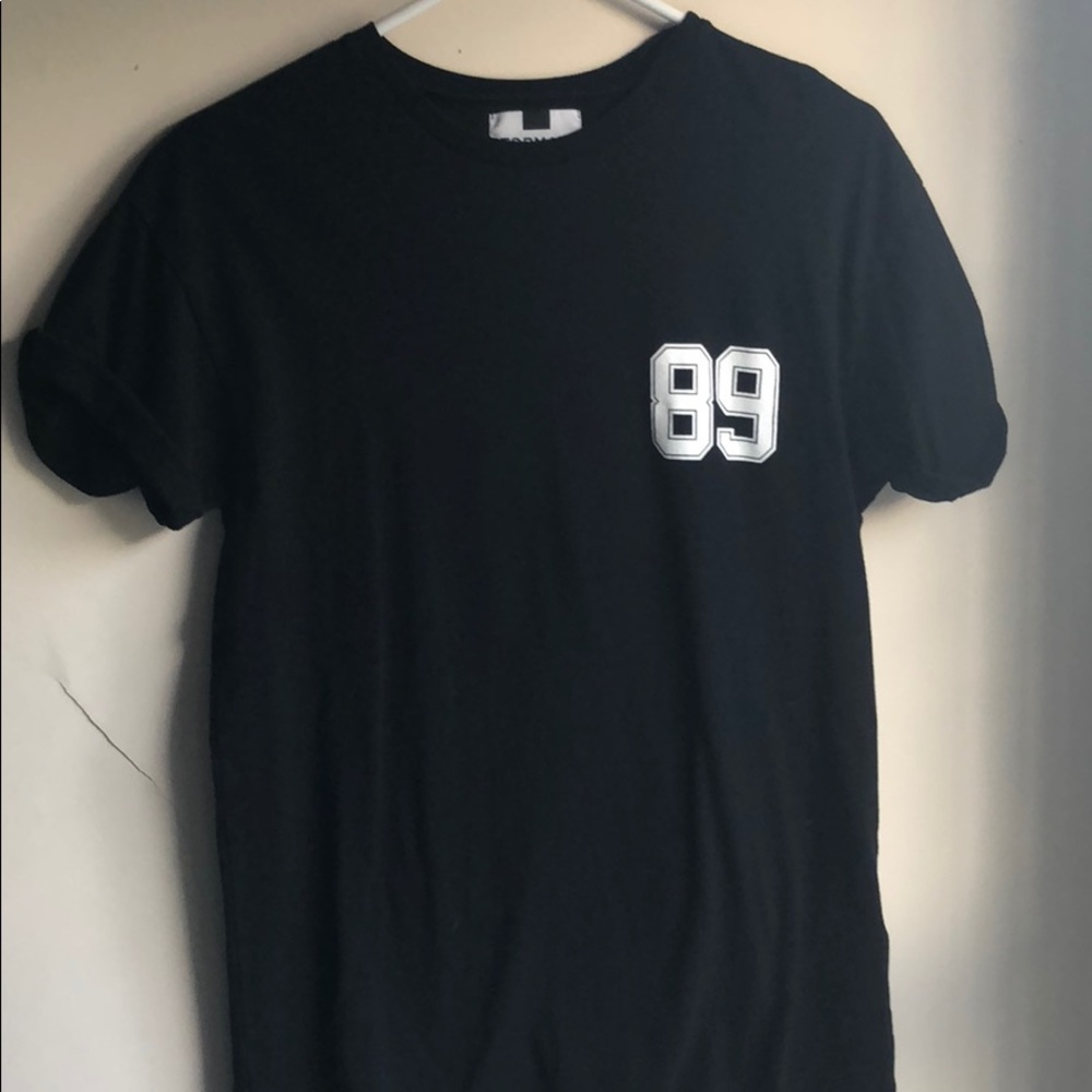 Black Varsity Number Shirt